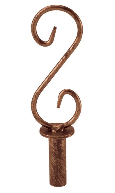 Boutique S-Shape Finial for Counter Merchandise Hookszoom