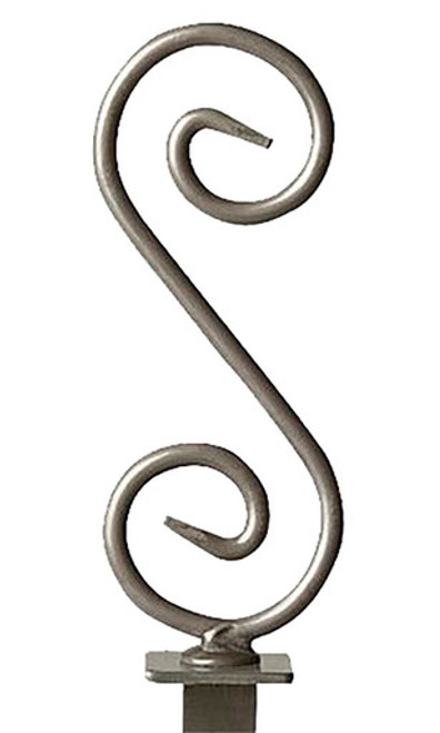 An image of the s-shaped square finial