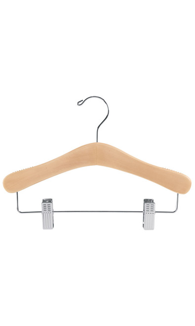 12 inch Wood Children's Skirt and Pants Hangerszoom