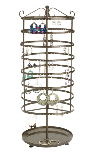 Large Tiered Round Rotating Jewelry Displayzoom