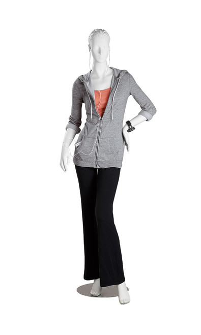Female White Cameo Fiberglass Mannequinzoom